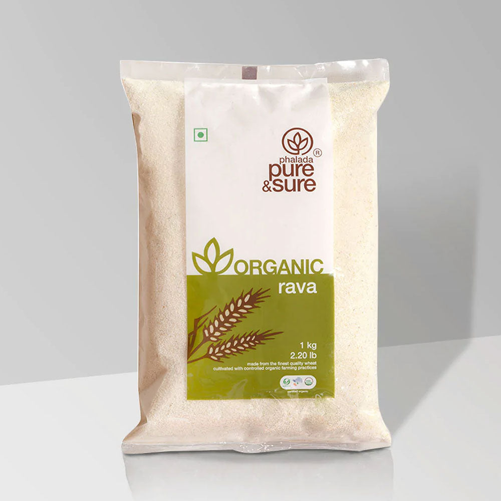 Phalada Pure&Sure Organic Rava 1Kg