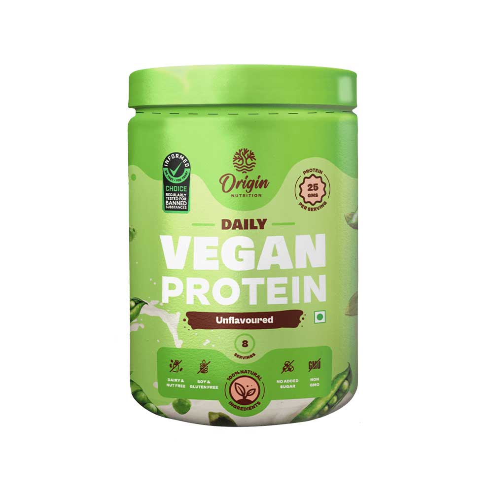 Origin Nutrition Vegan Protein Unflavoured Flavour 250G