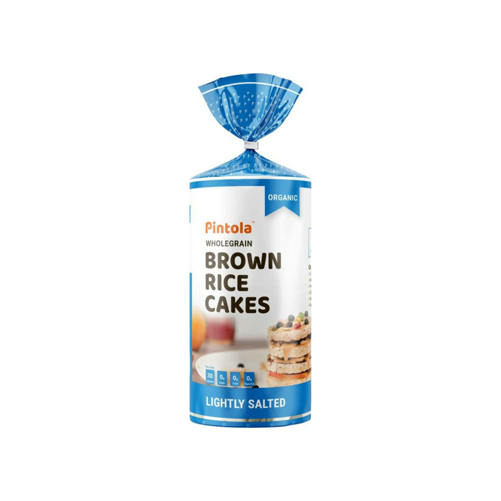 Pintola Brown Rice Cakes Lightly Salted 125G