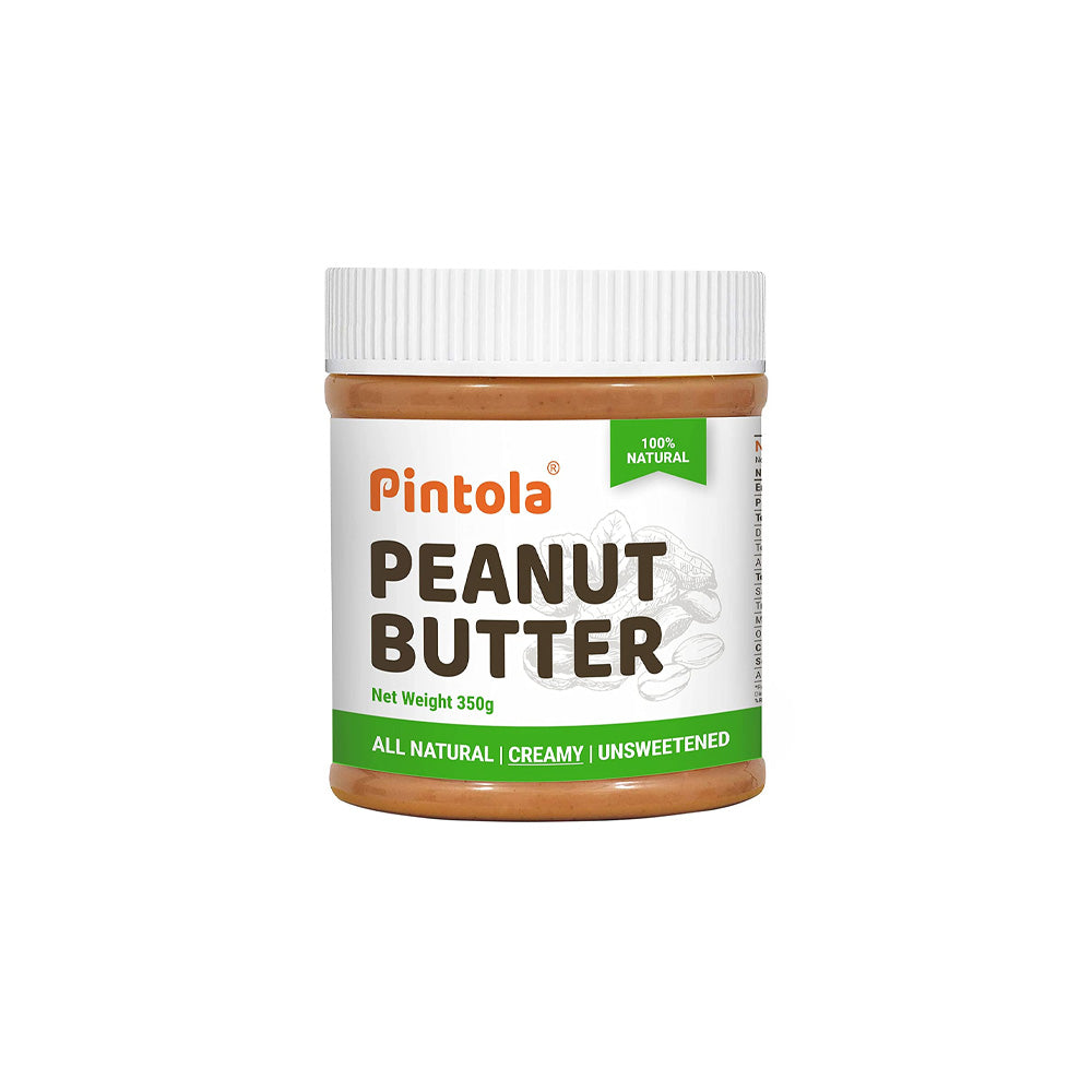 Pintola Peanut Butter All Natural Creamy Unsweetened 350g