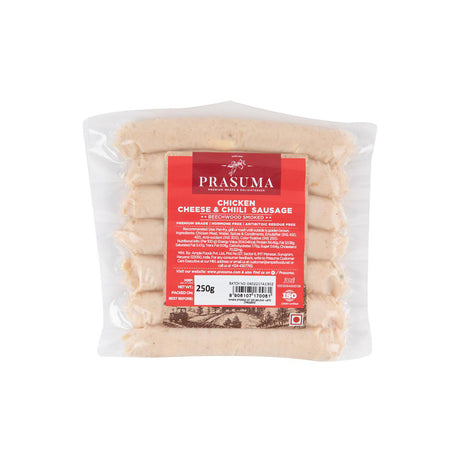 Prasuma Chicken Cheese&Chilli Sausage 250G