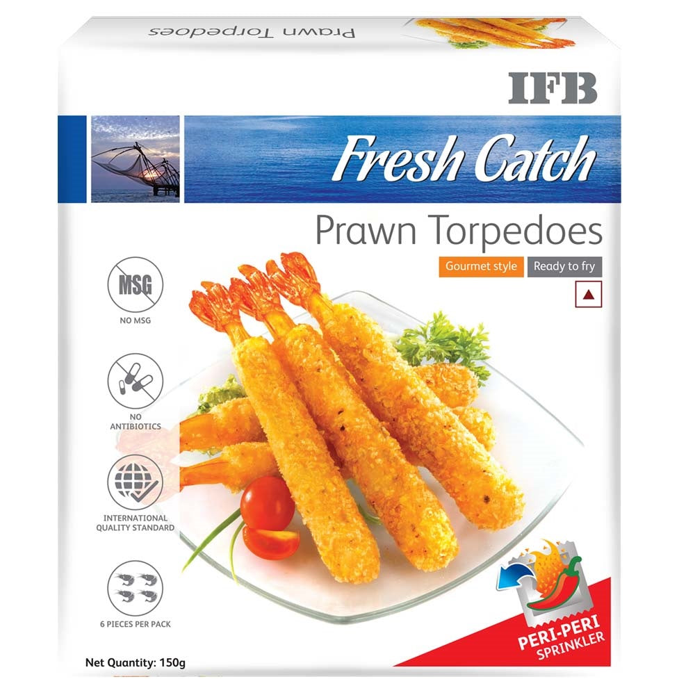 Ifb Fresh Catch Prawns Torpedoes 150G