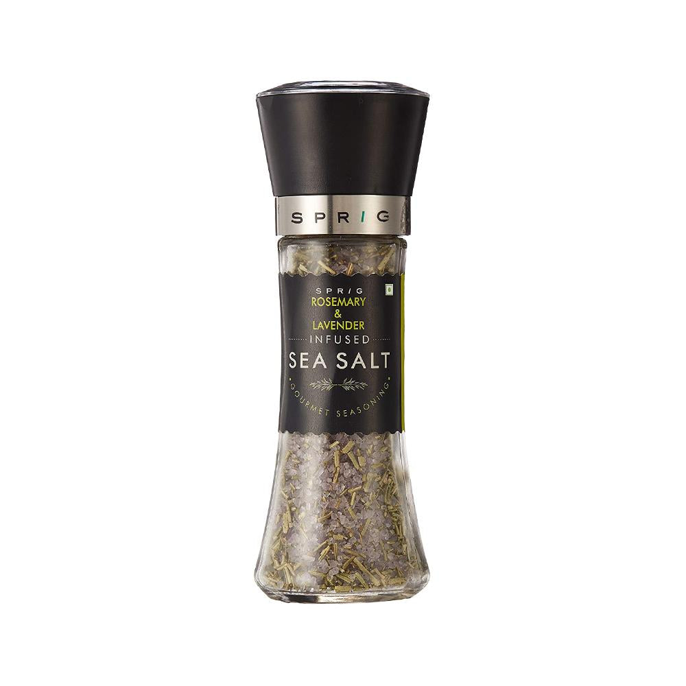 SPRIG ROSEMARY & LAVENDER SEA SALT 175G - Chennai Grocers