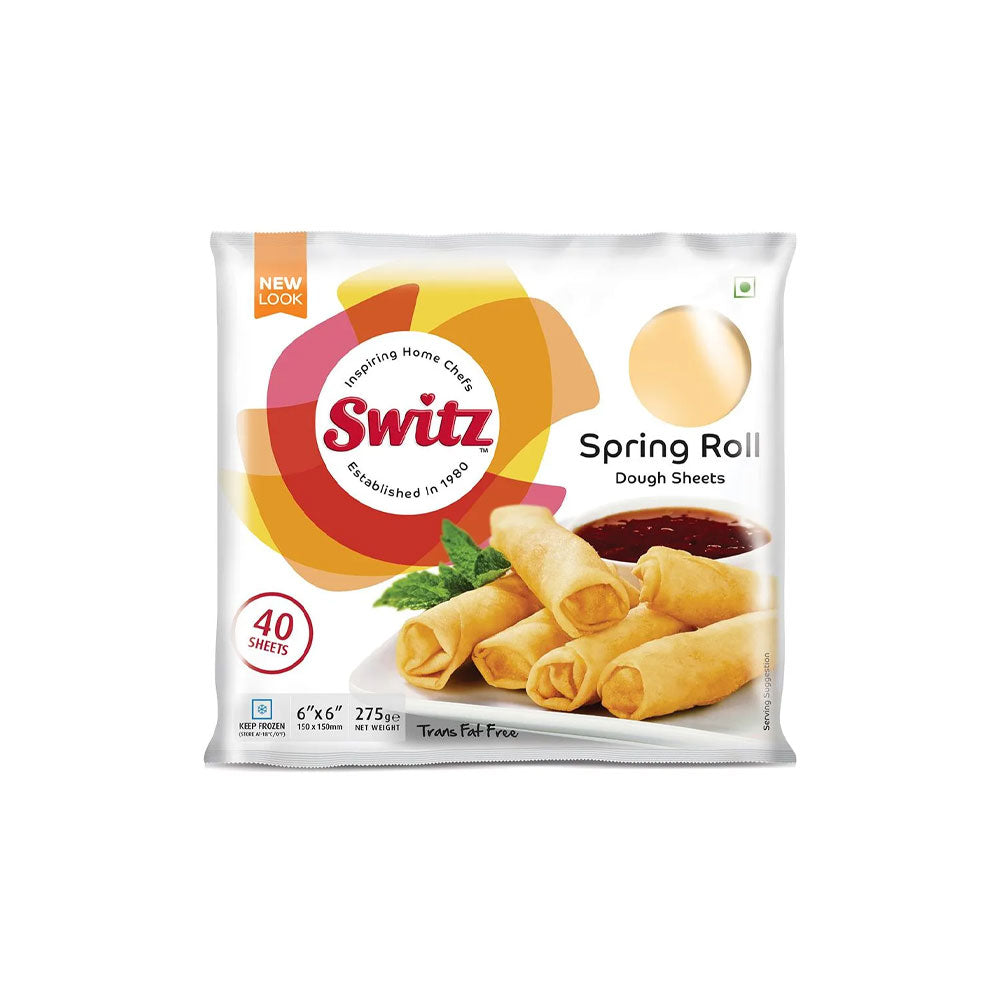 Switz Spring Roll Dough 40 Sheets (6*6) 275G