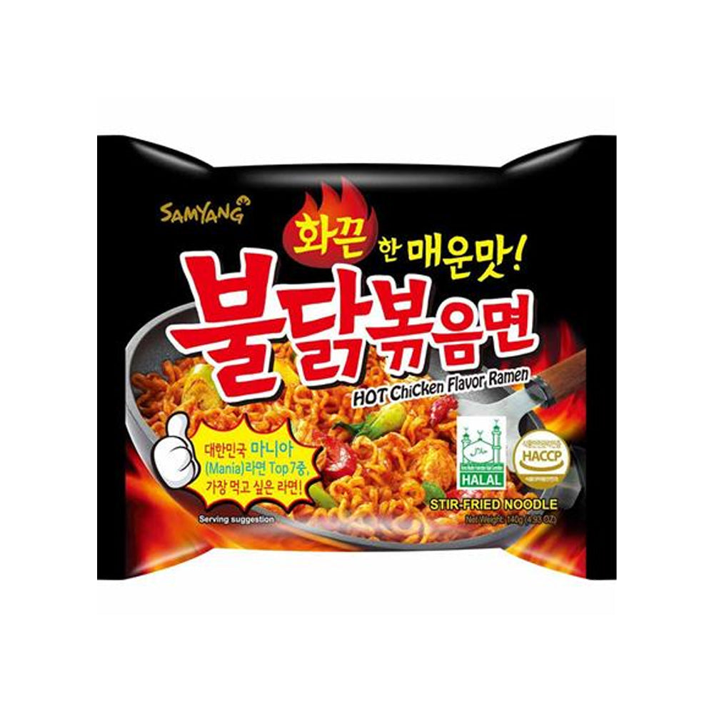 Samyang Spicy Chicken Ramen Noodles 140g