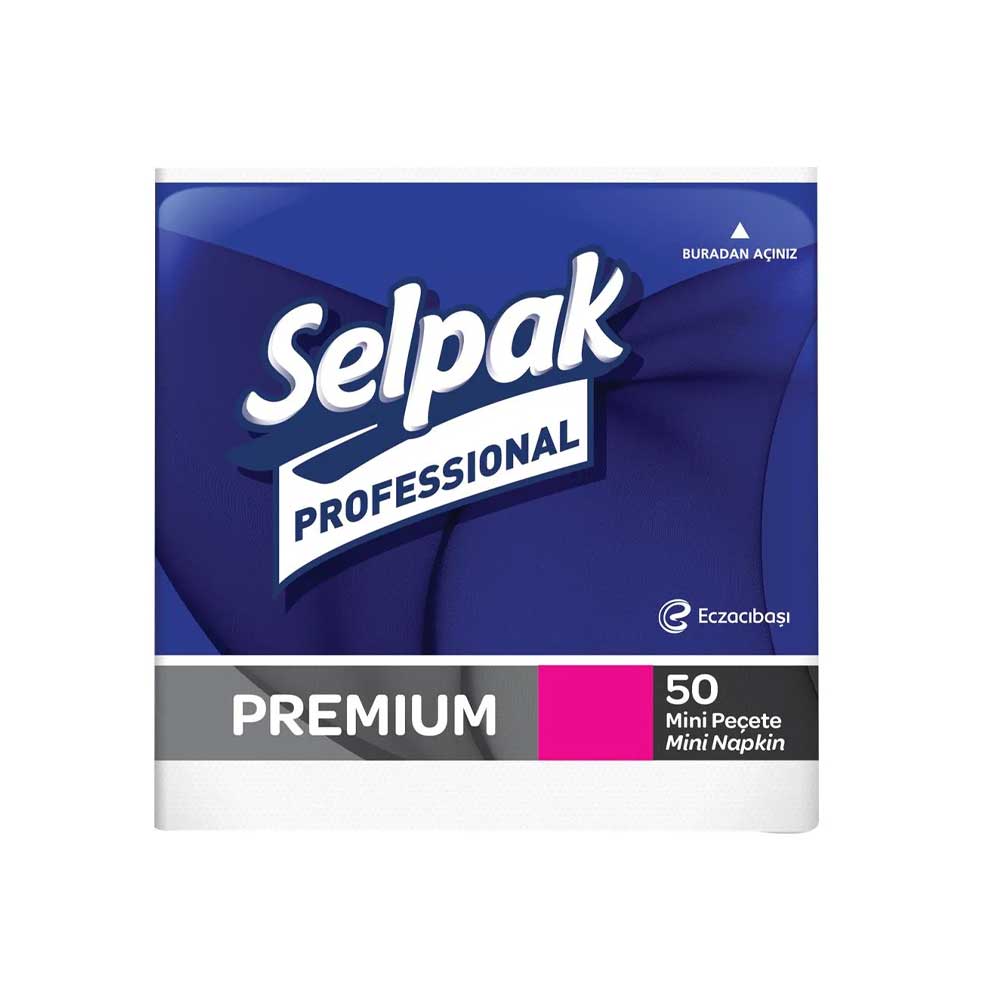 Selpak Cocktail Napkin 50N 24x24cm