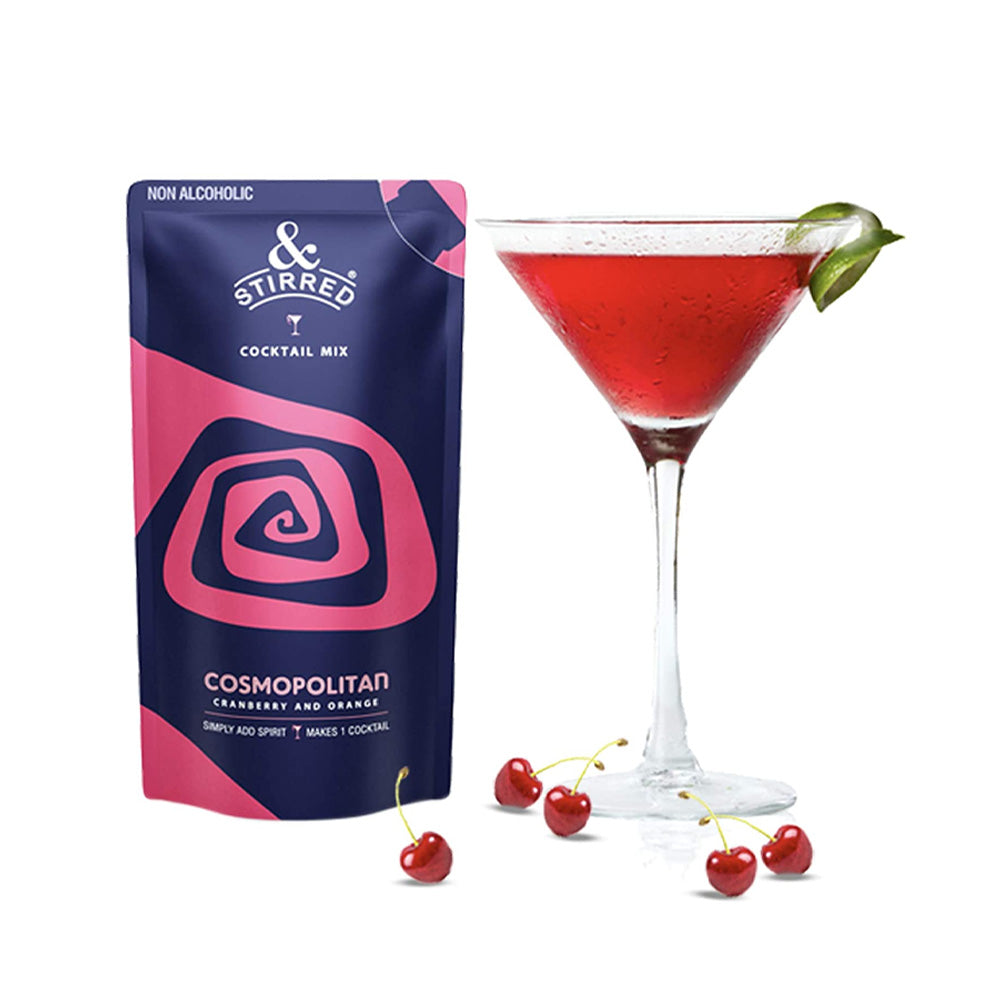 Stirred Cosmopolitan Cranberry And Orange Cocktail Mix 125ml