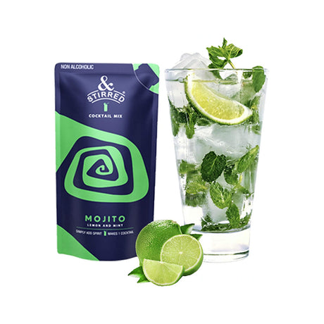 Stirred Mojito Lemon And Mint Cocktail Mix 125ml