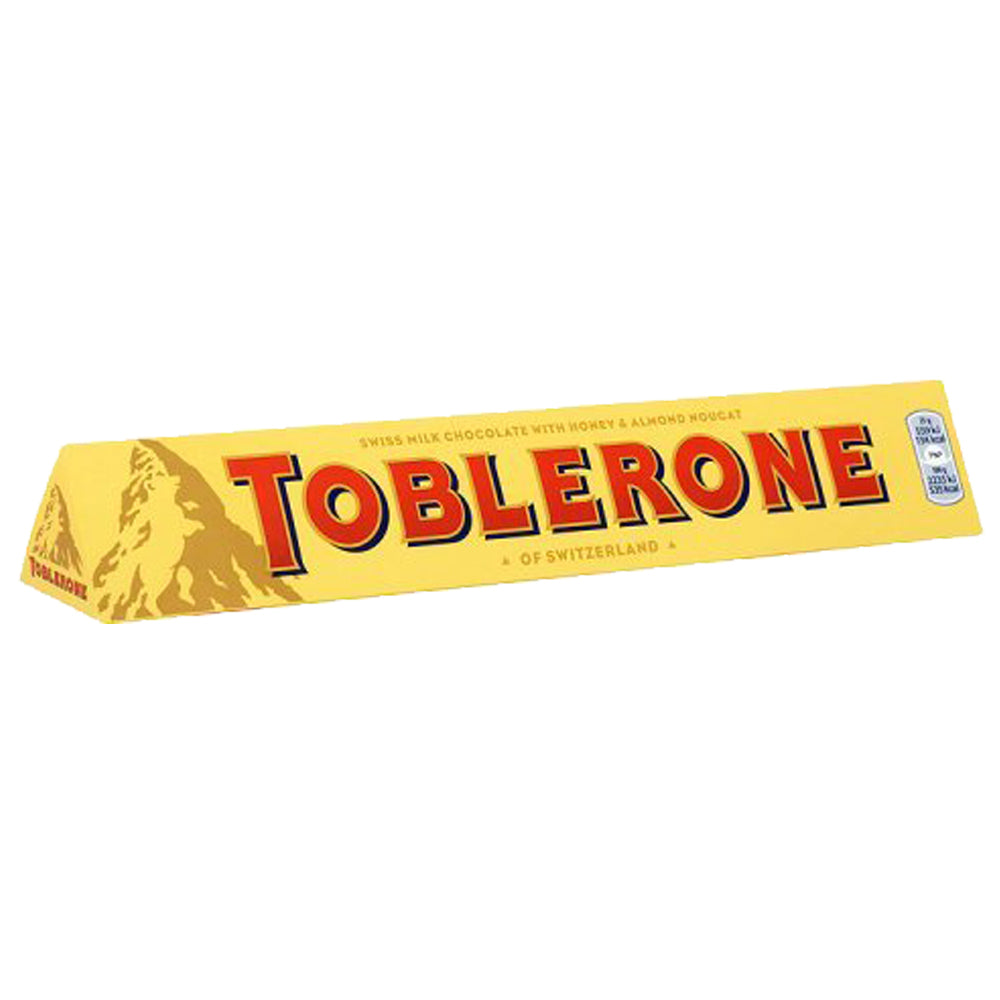 Toblerone Milk Chocolate With Honey And Almond 100G