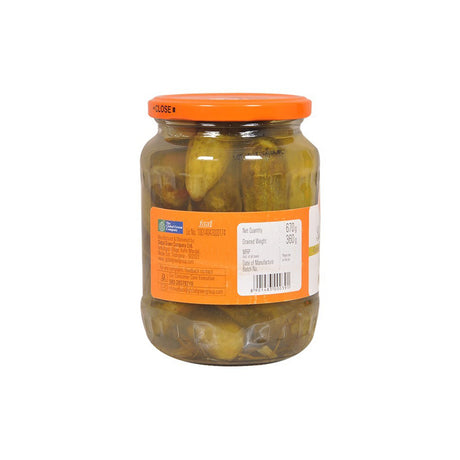 Tify Gherhins Classic American Dill 670G