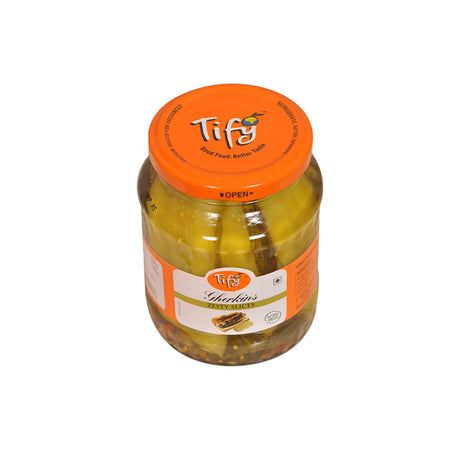 Tify Gherkins Zesty Slices 350G