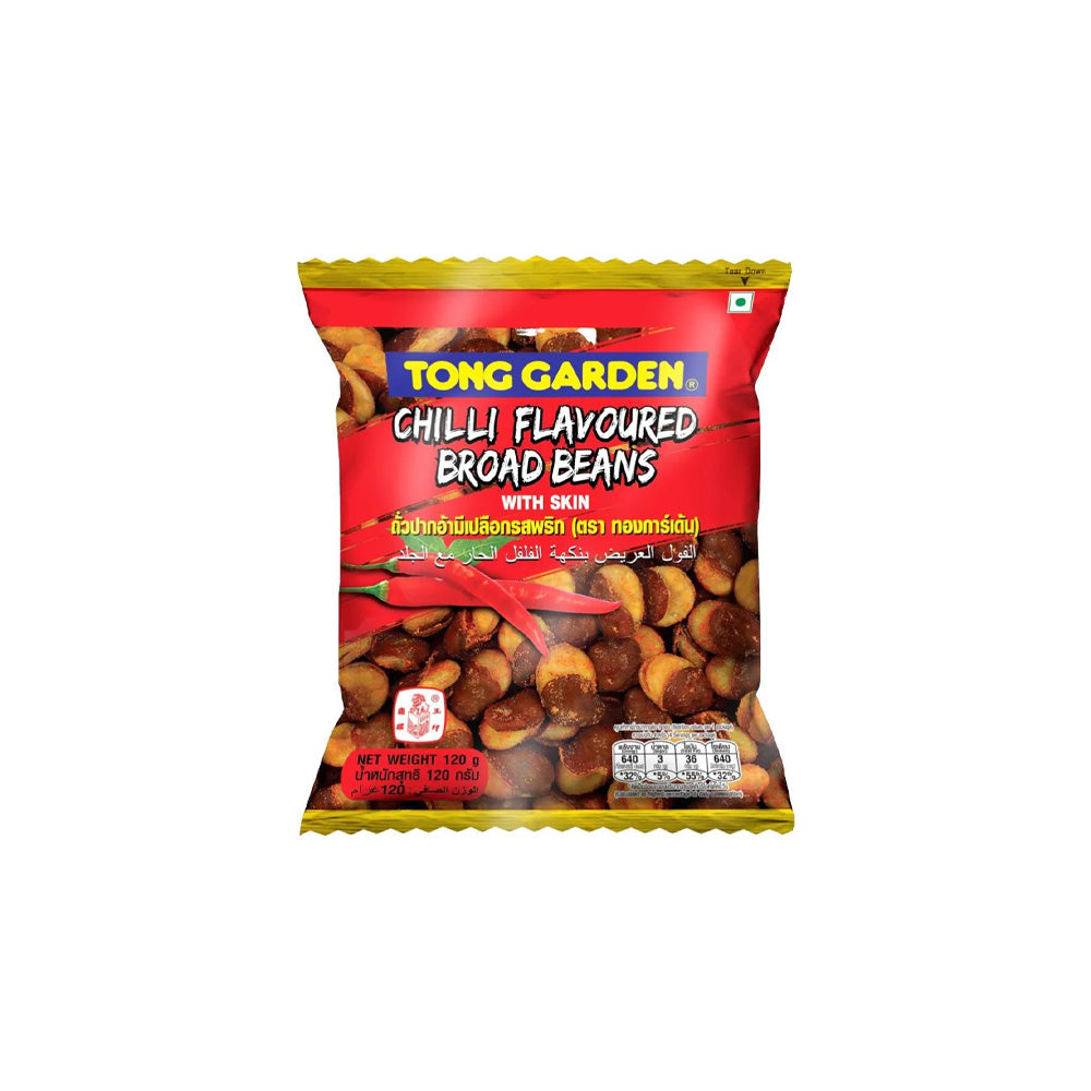 Tong Garden Chilli Broad Beans 120g