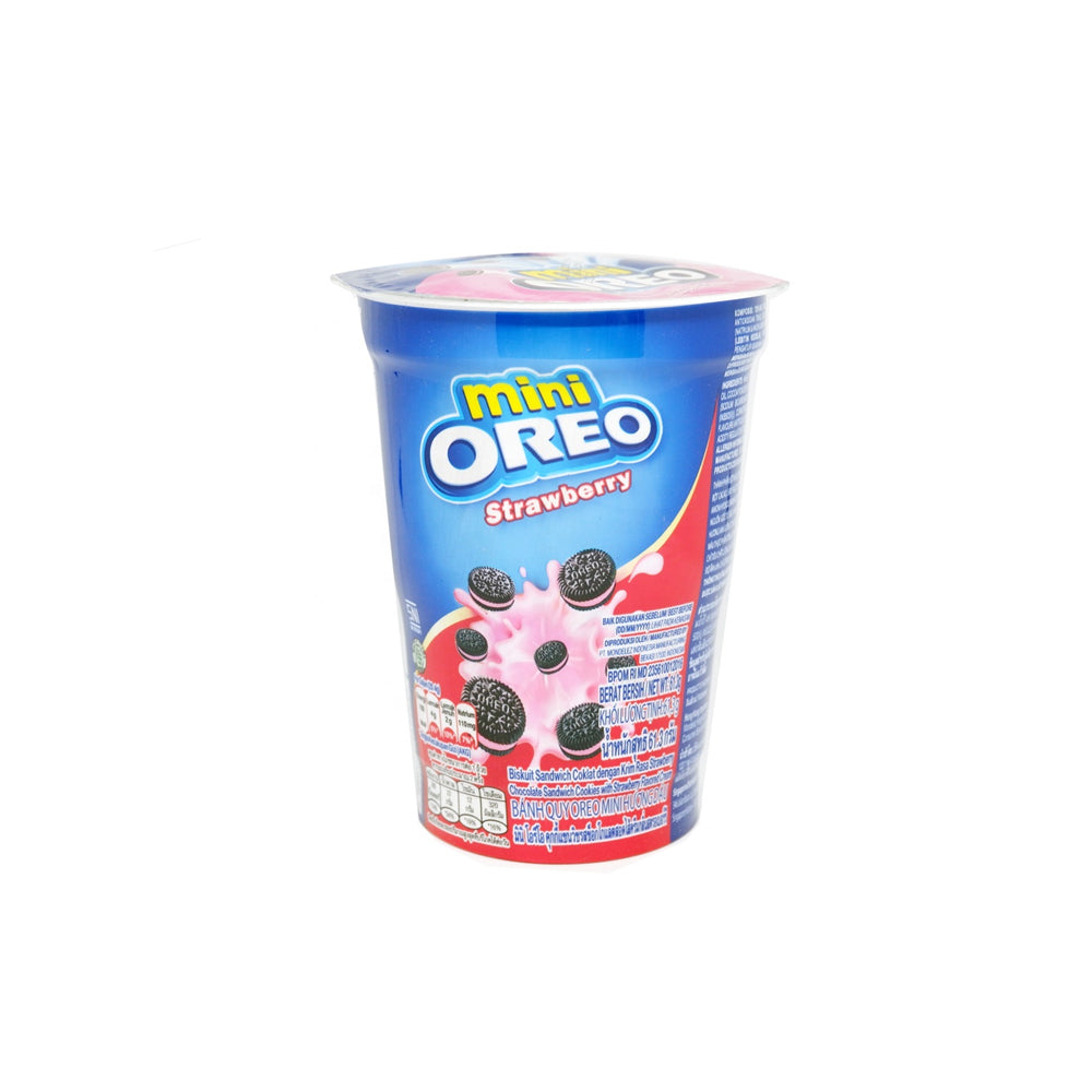 Oreo Cream Biscuit Strawberry Cup 60G - Chennai Grocers