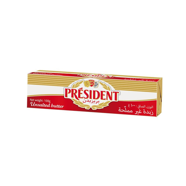 President Butter Unsalted 100G - Chennai Grocers