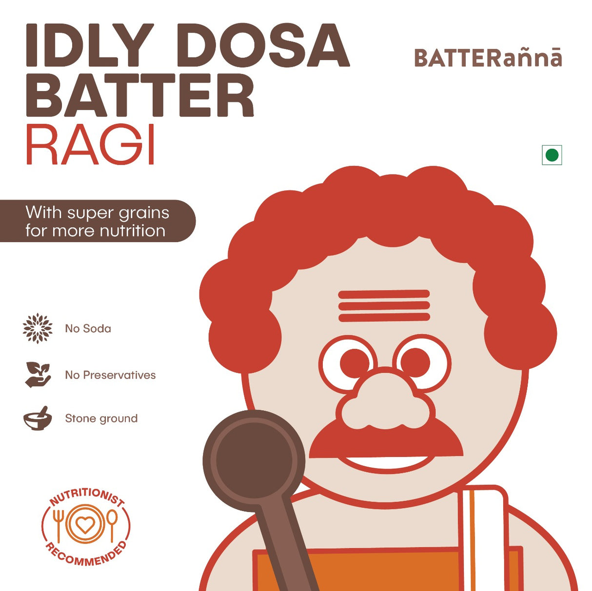 Ragi Idly Dosa Batter 500g