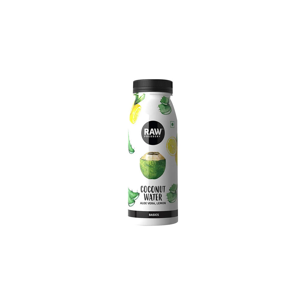 Raw Pressery Coconut Water Aloe Vera, Lemon 200ml